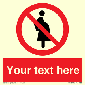 Custom prohibition not for pregnant women